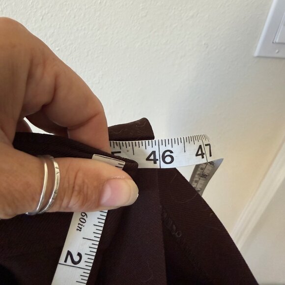 Vintage 70's Levis Brown Dress Straight Leg Pants Fit Sz 32 - Picture 8 of 8